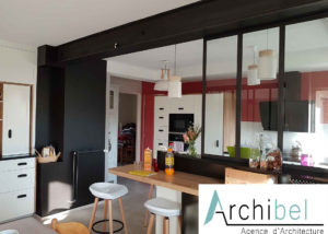 Archibel Archibel Extension Archibel Intérieur Cuisine Verriere Atelier