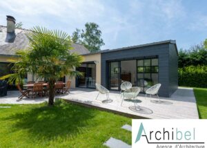 Une extension d'architecte à Rives du Loir en Anjou