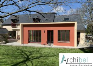 Une extension d'architecte à Chantepie.