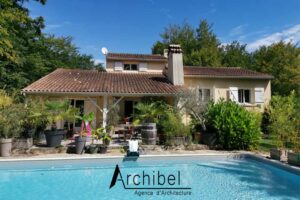 Avant extension maison à Saint-Sulpice-et-Cameyrac