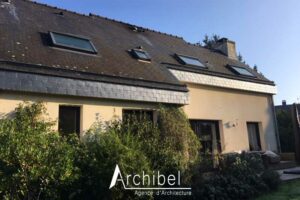 Une maison à Pacé avant un projet d'agrandissement