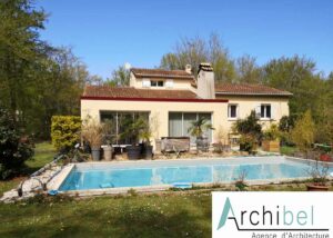 Extension d'une maison à St Sulpice et Cameyrac (33)